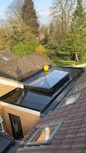 GRP Flat Roof — Clean Finish