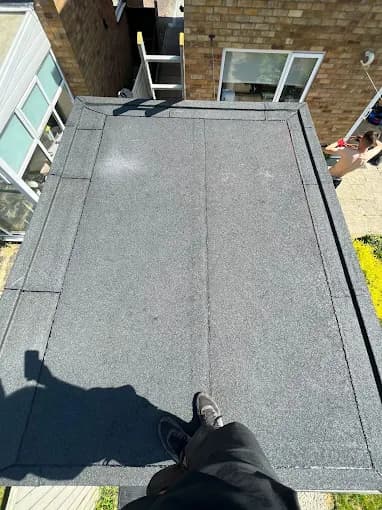Felt Flat Roof Detail