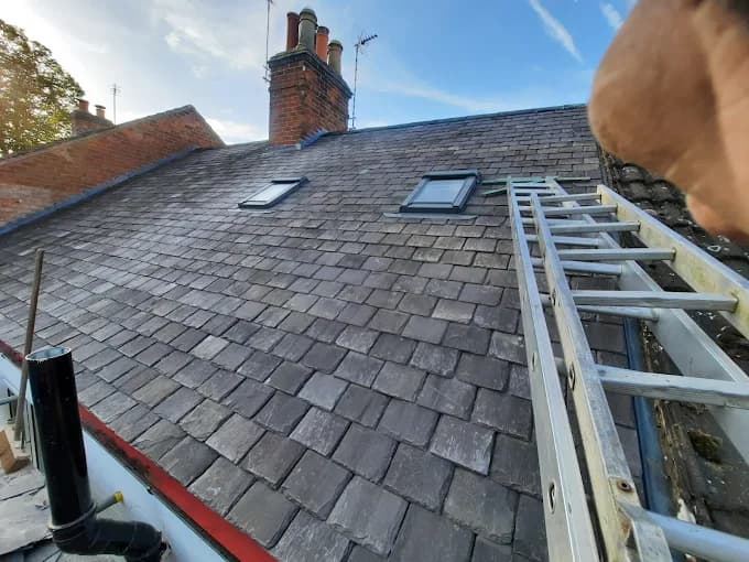 Slate Installation — Scaffolding