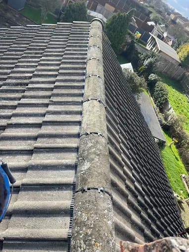 Slate Roof — Before & After