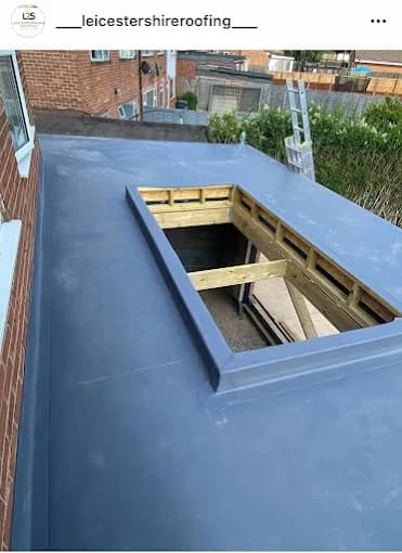 GRP Flat Roof — Skylight Opening