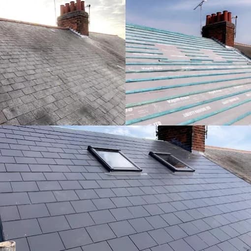 Professional slate roofing by Leicestershire Roofing Services